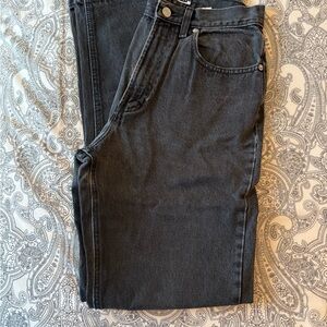 GAP Women's Straight Leg Jeans - Dark Gray